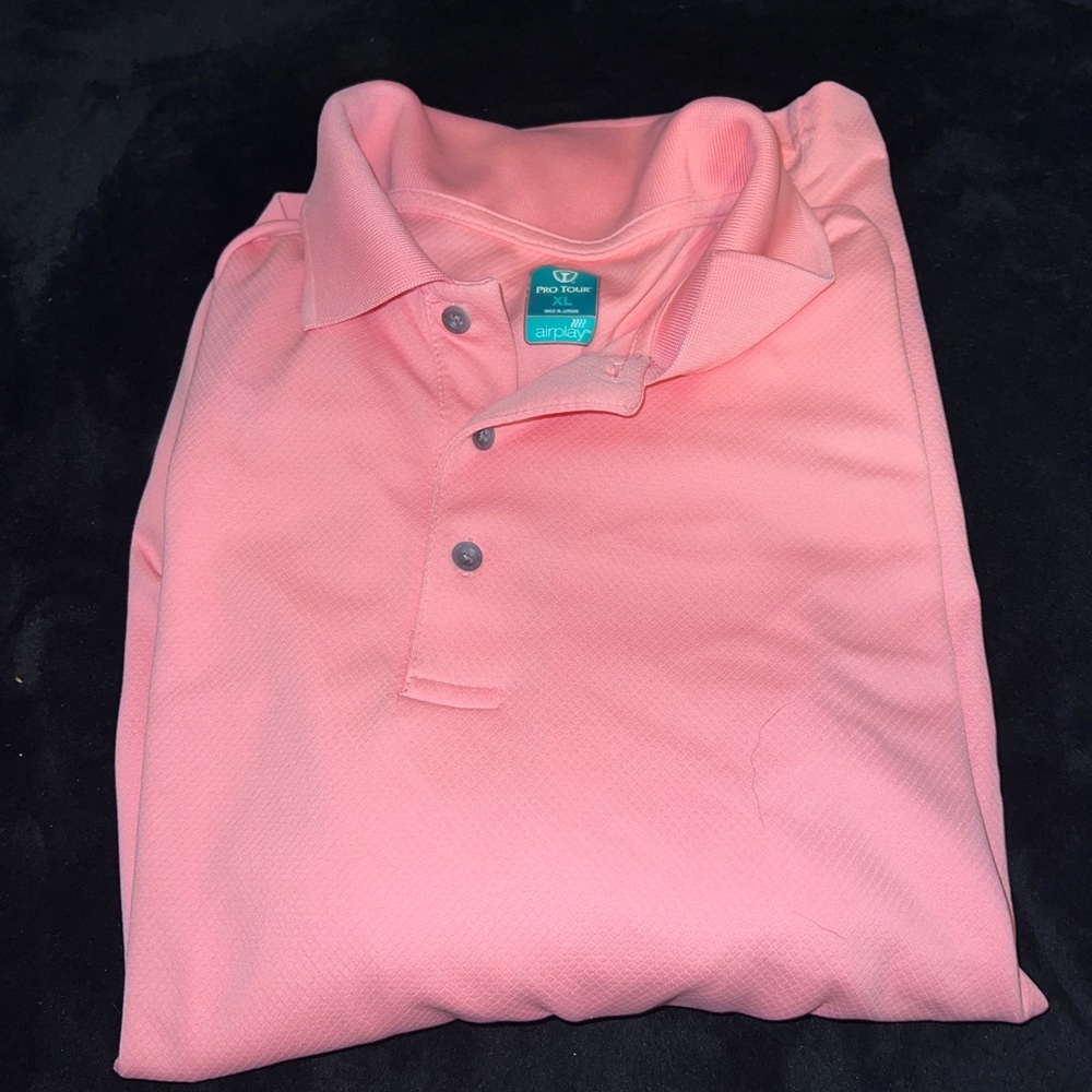 Men’s Pink Polo XL